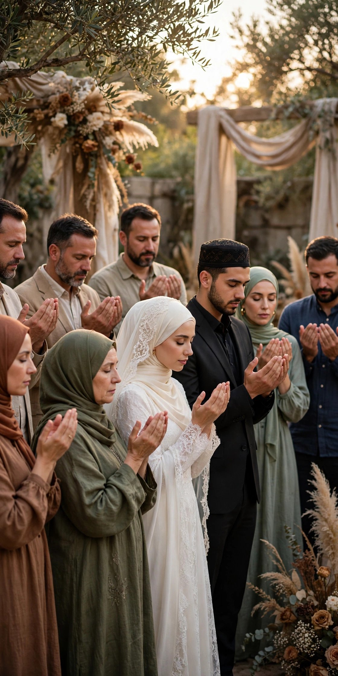 Dua: Prayers That Close the Ceremony — Nikah ceremony moment