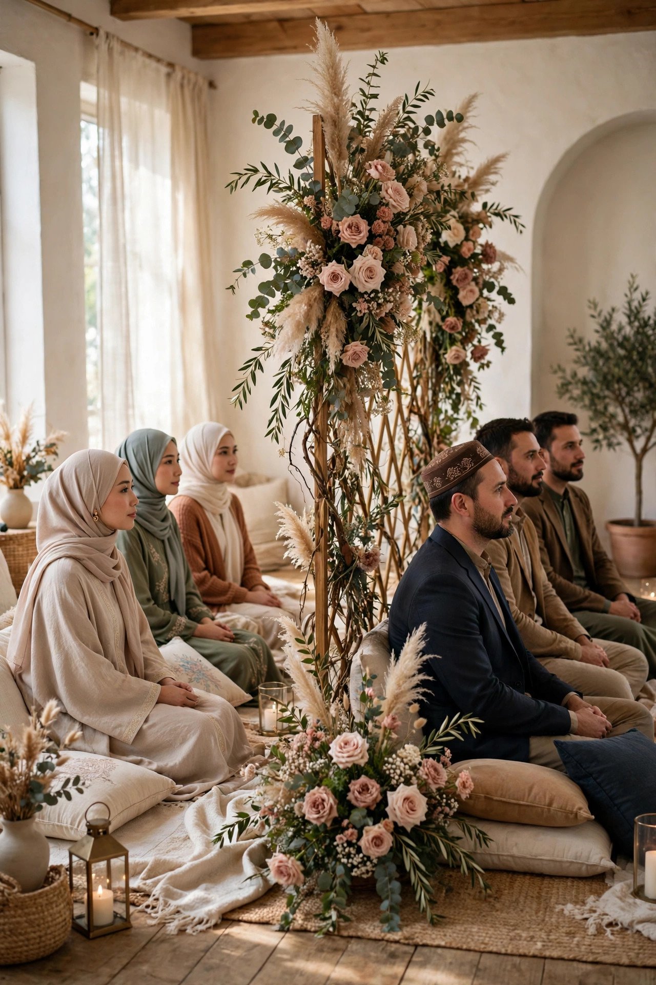 Seating: Together or Separate Rooms? — Nikah ceremony moment