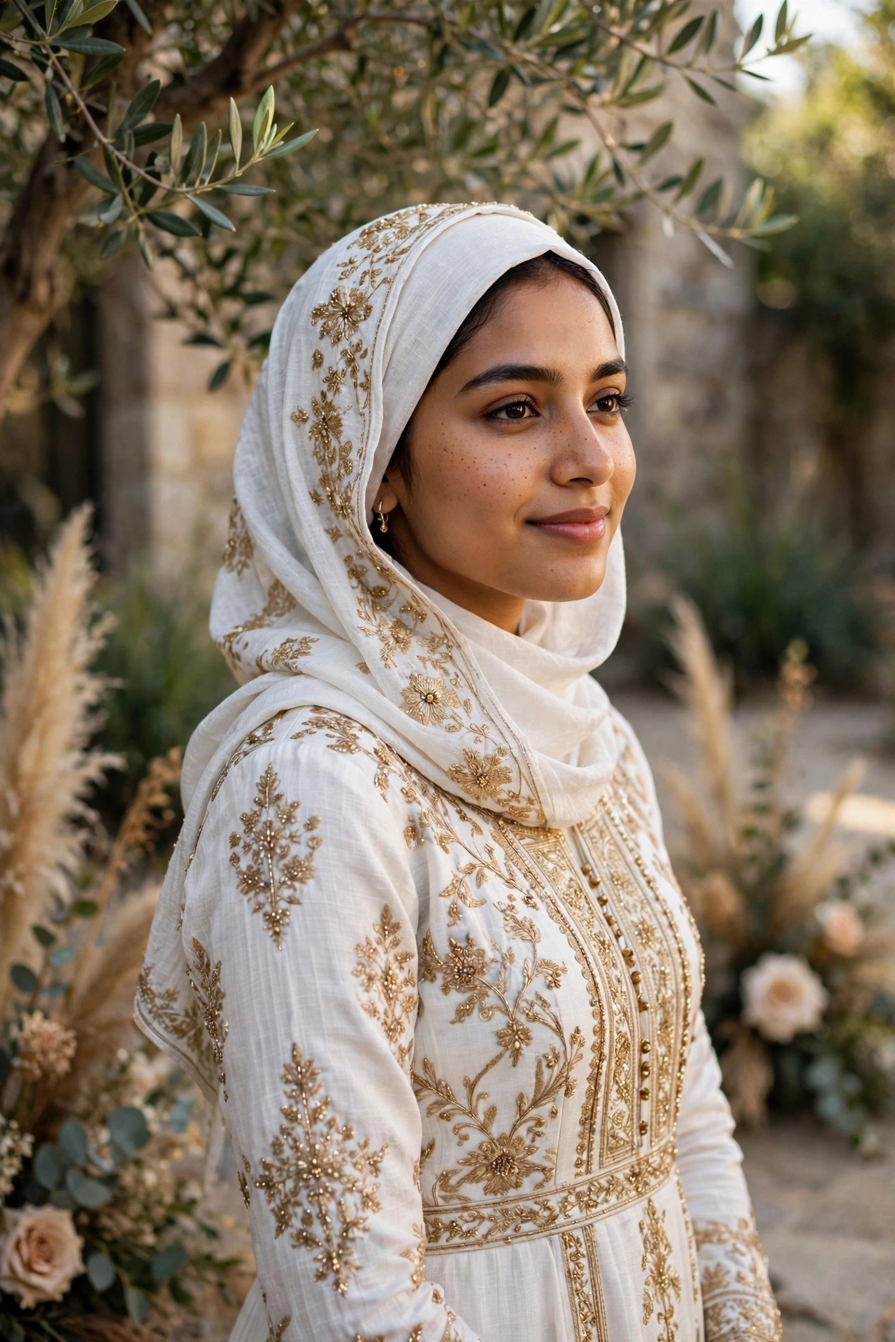 What the Bride Wears — Nikah ceremony moment