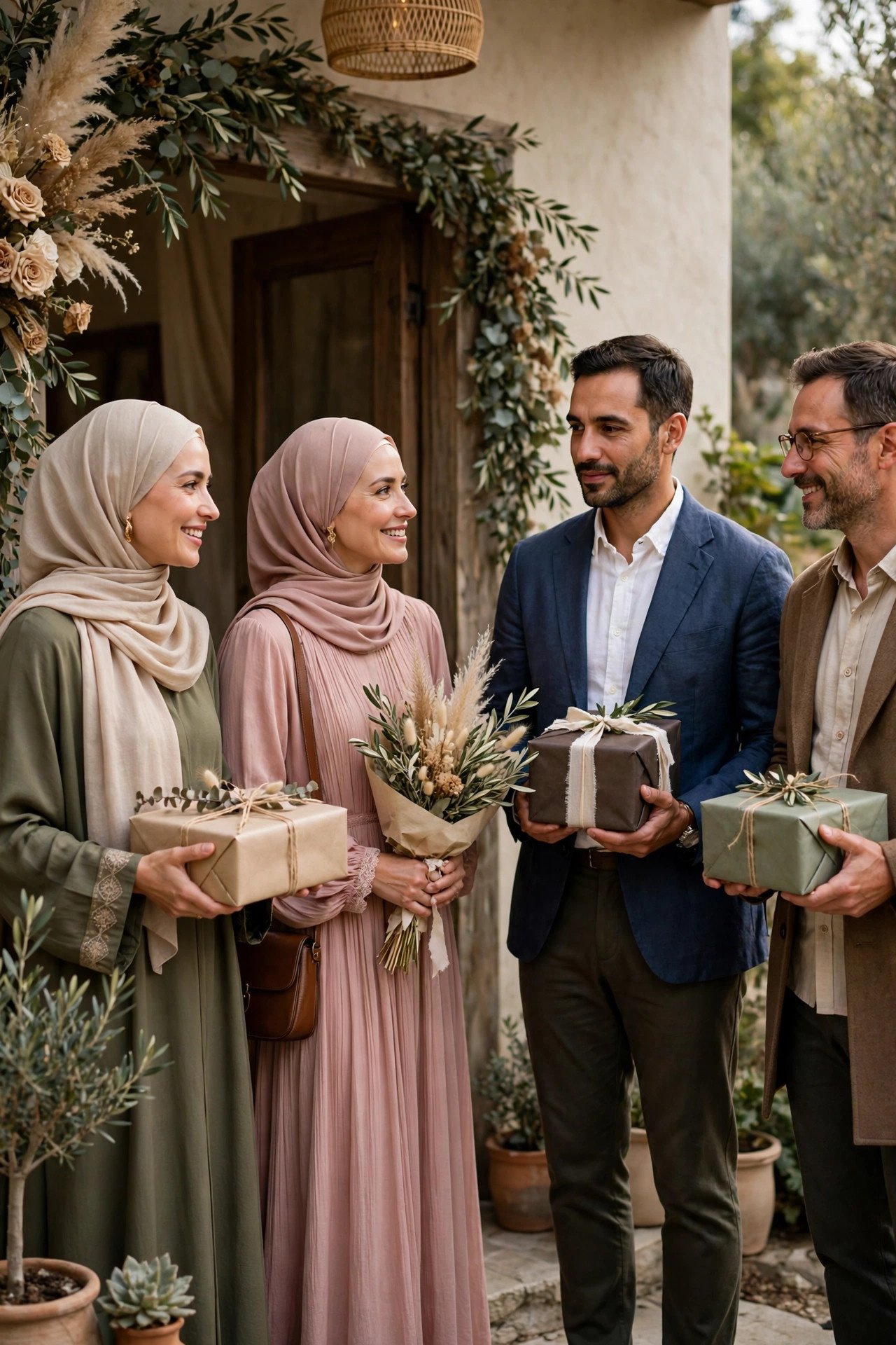 What Guests Wear and Bring — Nikah ceremony moment