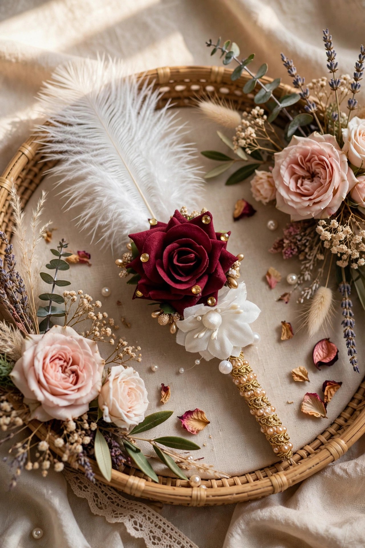 The Decorated Nikah Pen — Nikah ceremony moment
