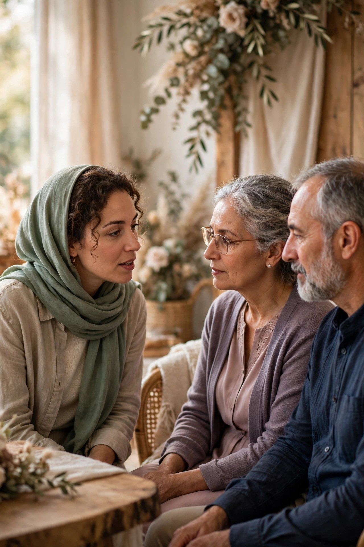 Translation for Guests — Nikah ceremony moment