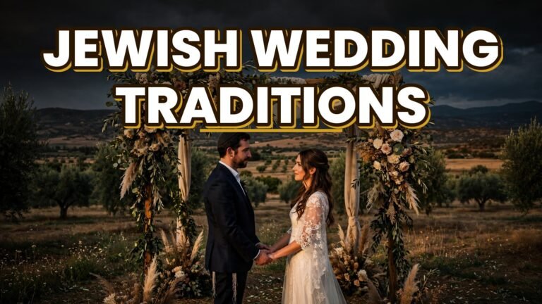 Jewish Wedding Traditions (2027)