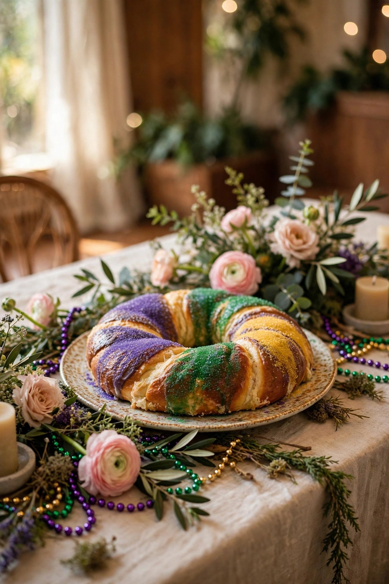 King Cake at the Rehearsal or After-Party at a wedding celebration