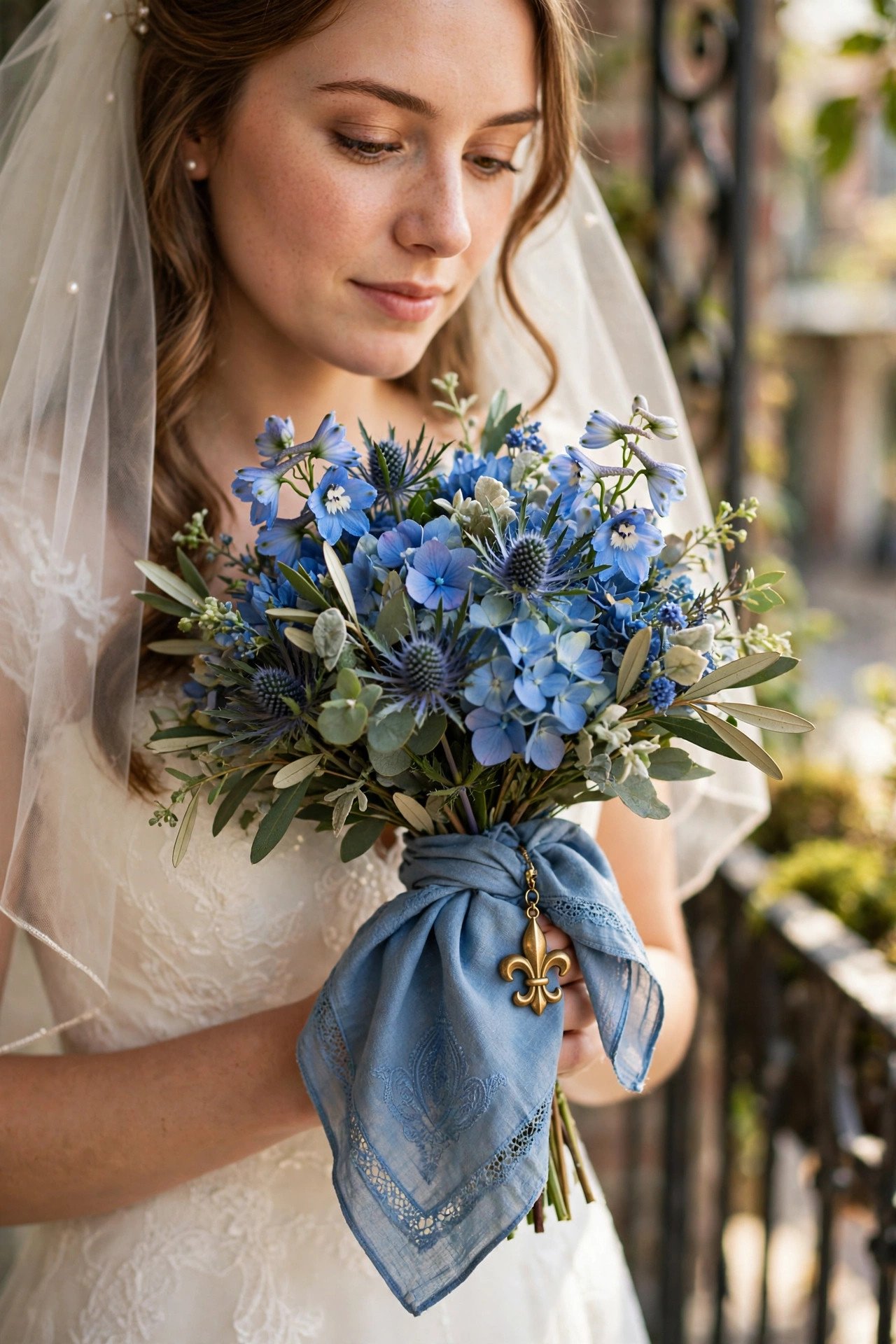 Something Blue, Something Breaux at a wedding celebration