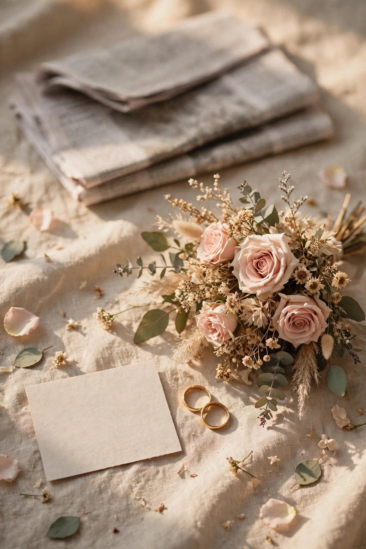 Mark the Day With a Newspapers-and-Date Keepsake at a wedding celebration