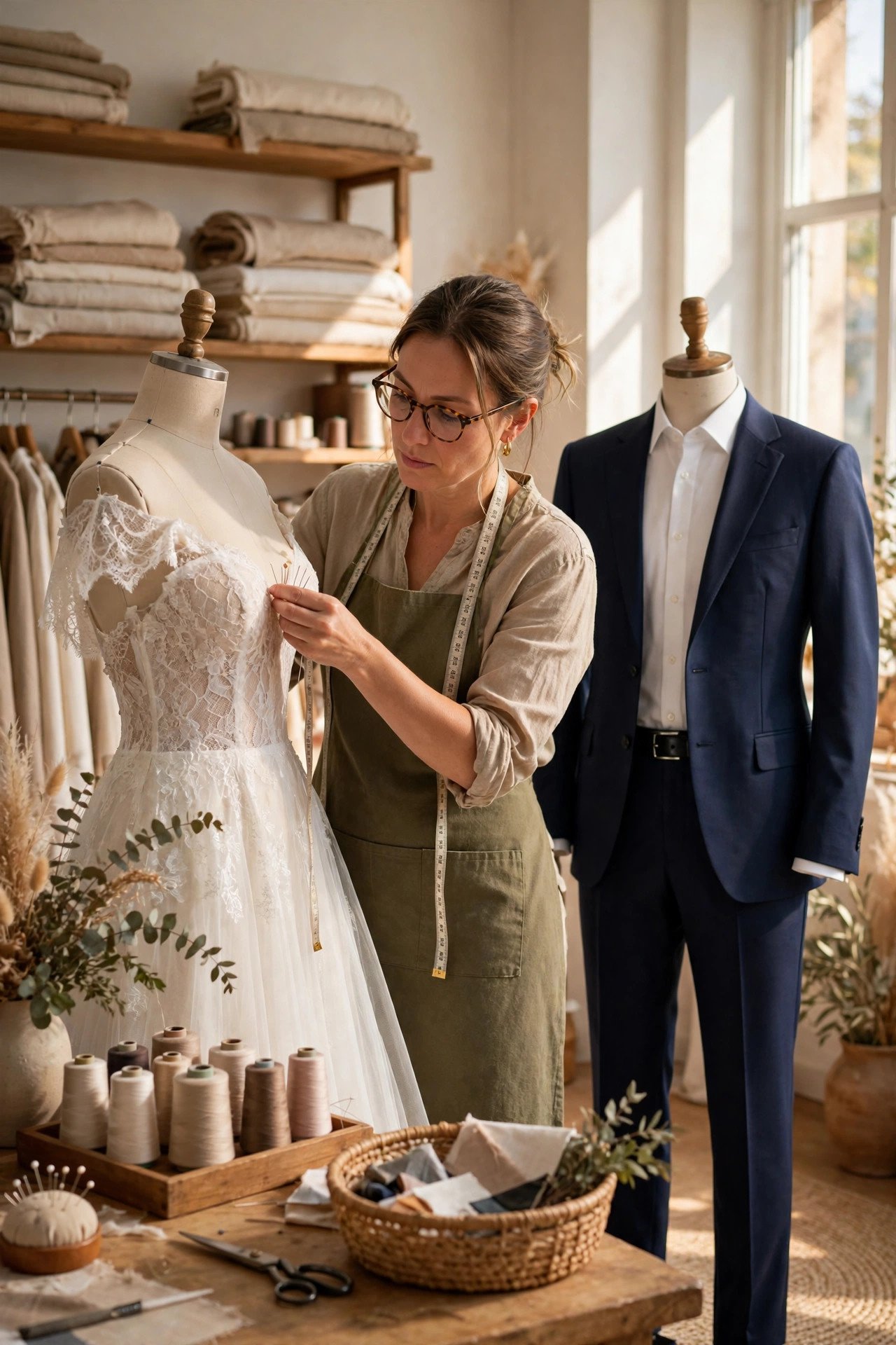 Attire: Dress, Suit, and Alterations — how much does a courthouse wedding cost inspiration