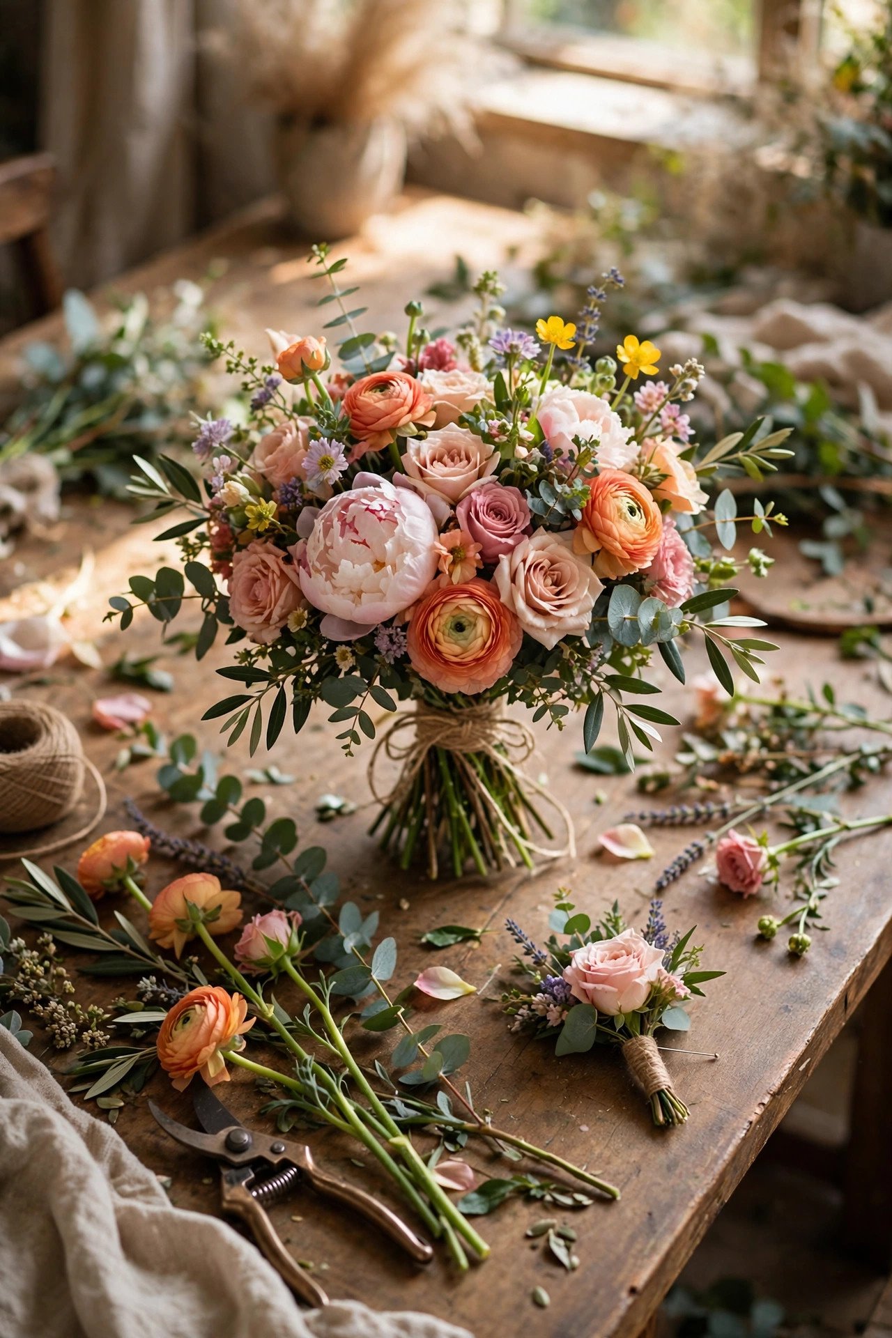 Flowers: Bouquet, Boutonniere, and Loose Stems — how much does a courthouse wedding cost inspiration