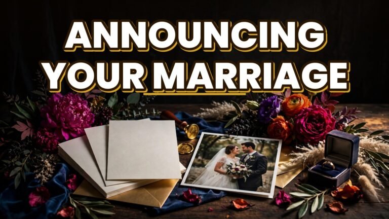 Announcing Your Marriage (2027)