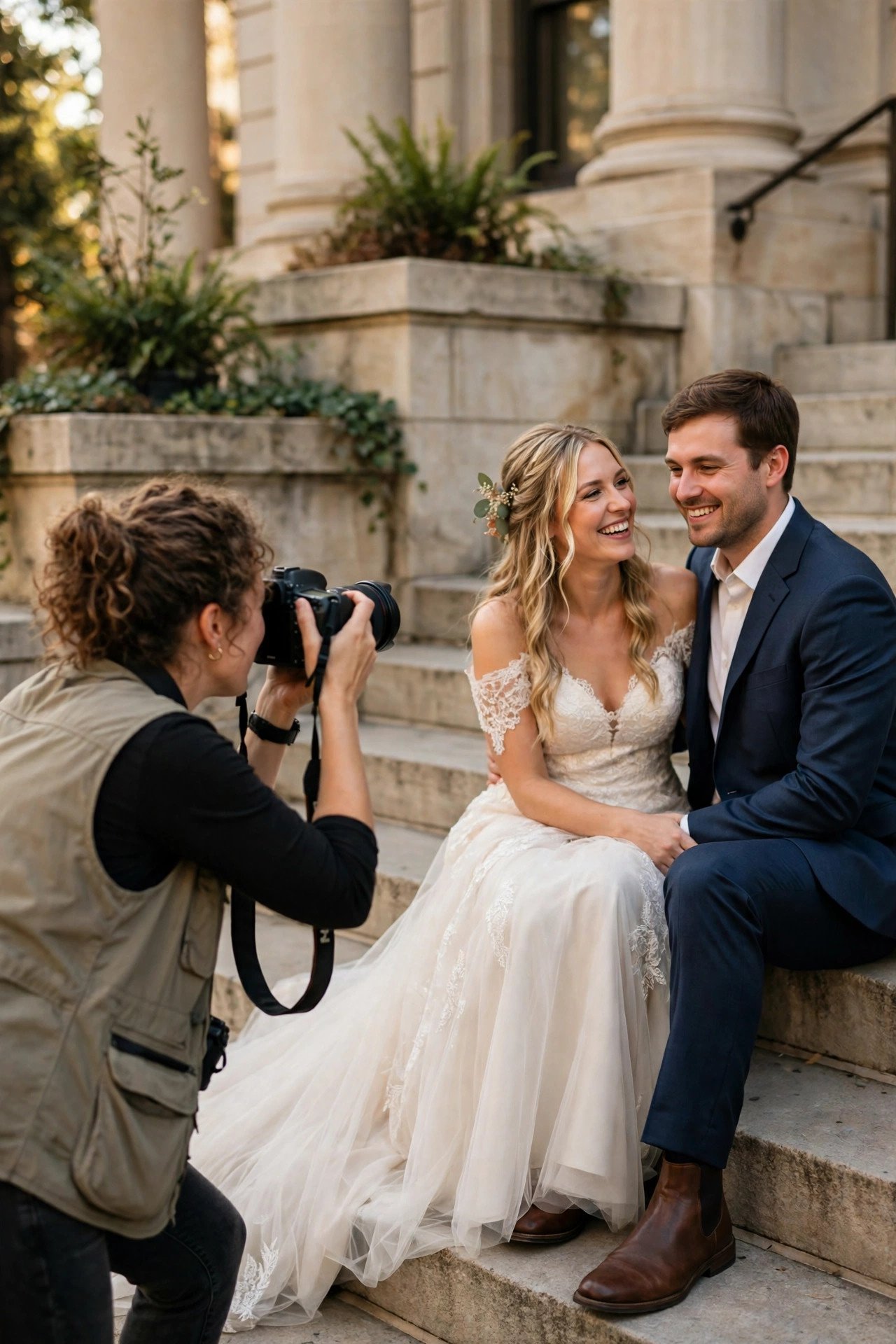 Photos During and After — courthouse wedding inspiration