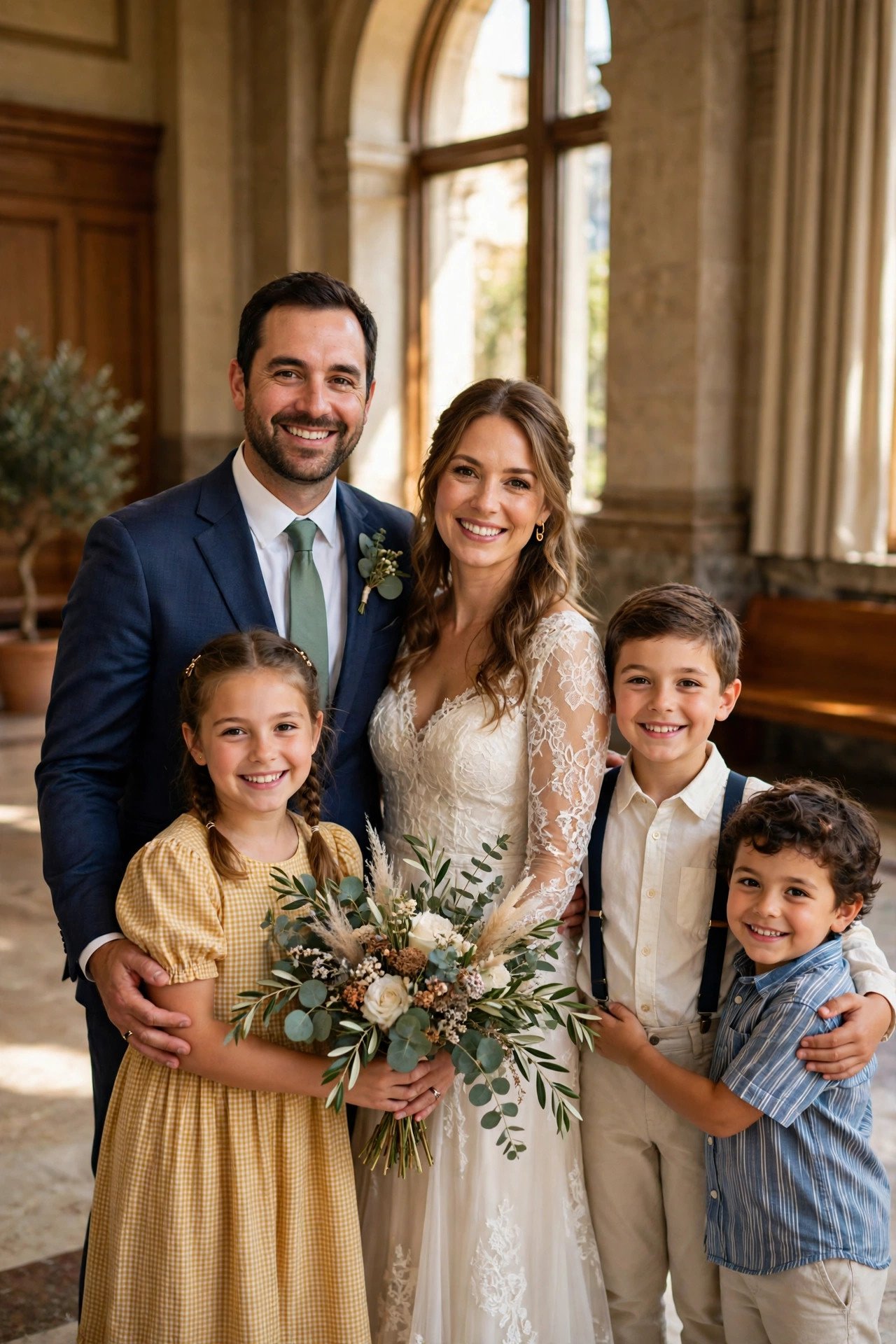 Second Weddings and Blended Families — courthouse wedding inspiration