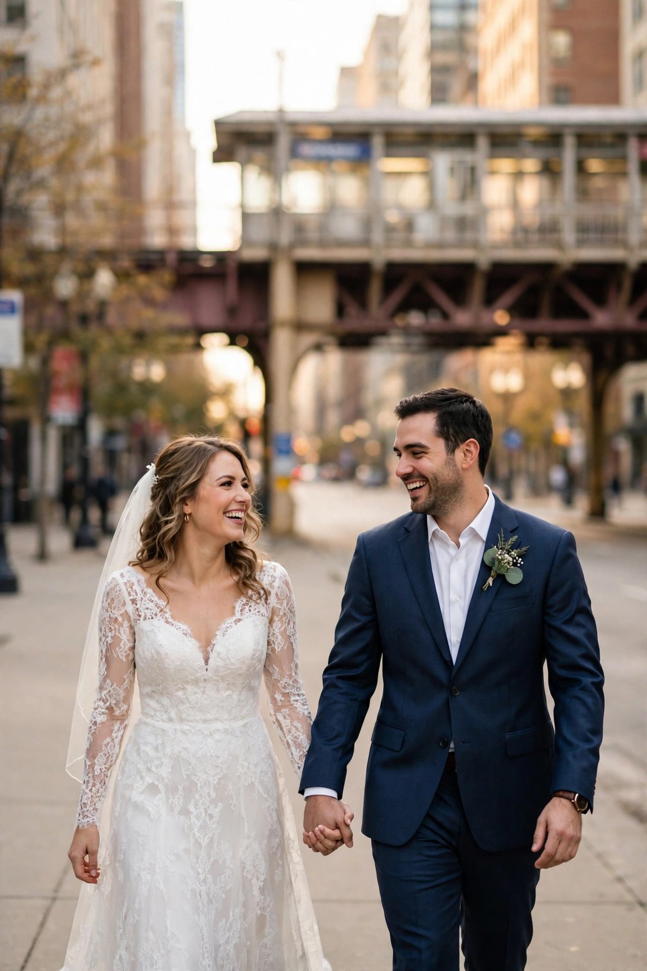 Transport: CTA, Rideshare, Walking — courthouse wedding inspiration
