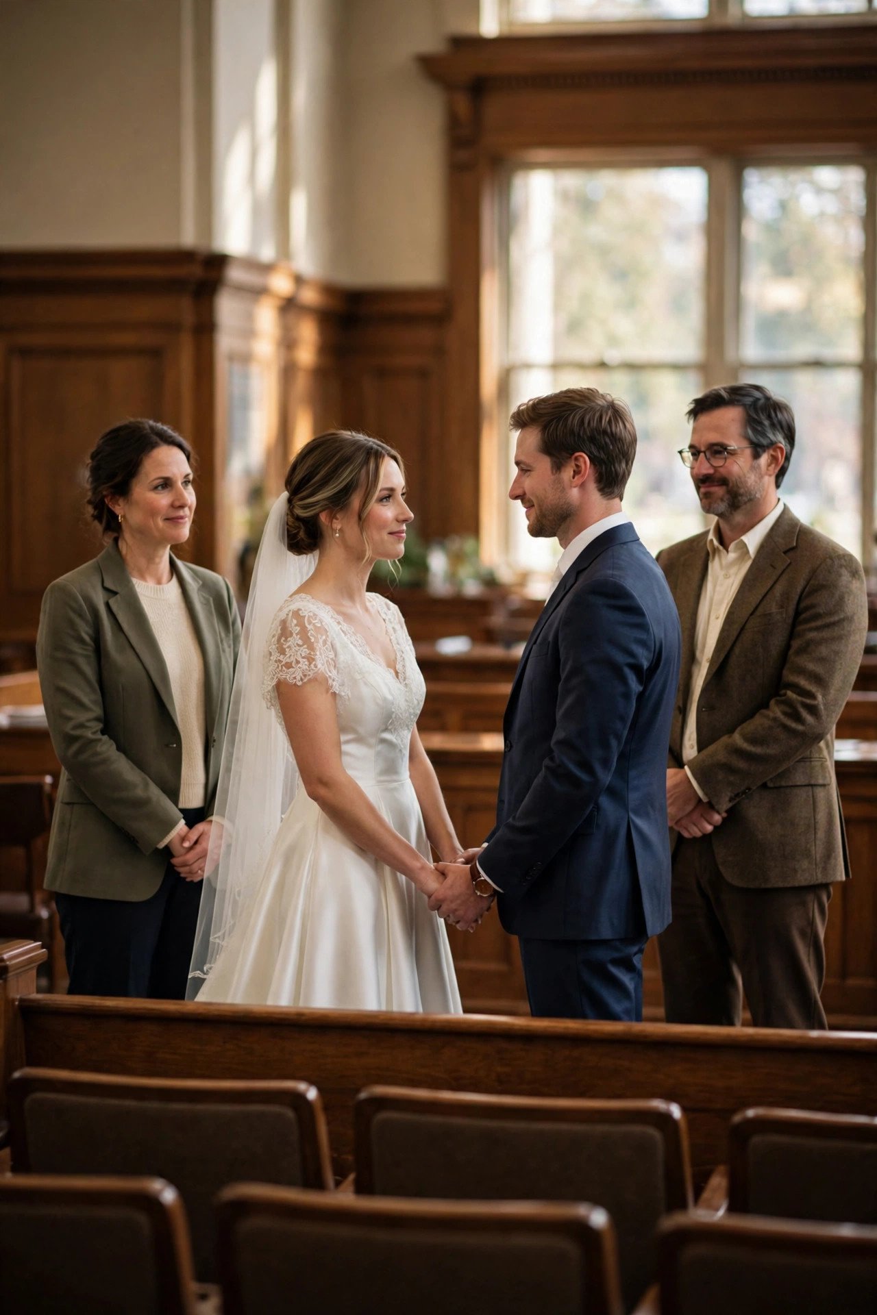 Witness Seating and Where They Stand — courthouse wedding inspiration