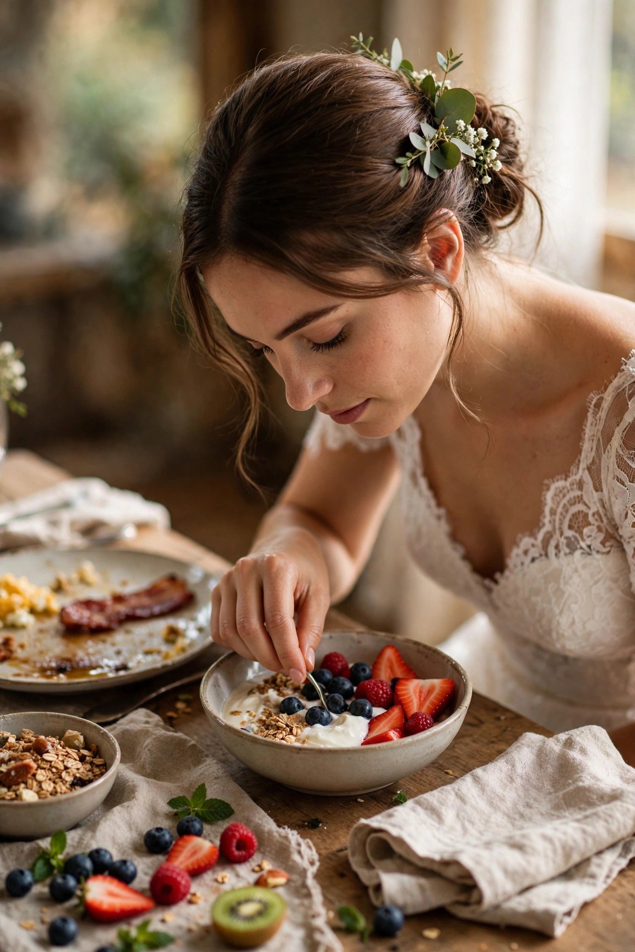 Wedding morning food guide point: Be Careful With Grease and Heavy Fats
