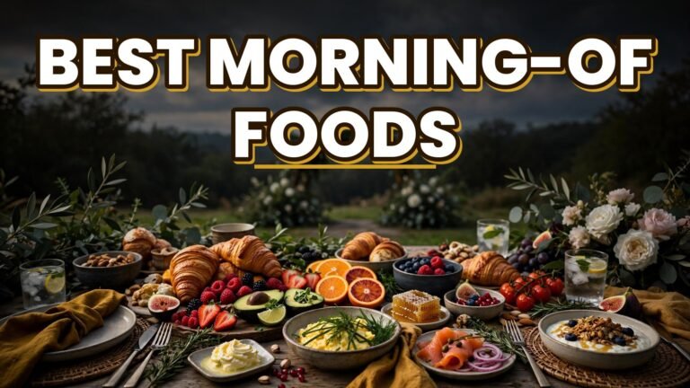 Best Morning-Of Foods (2027)