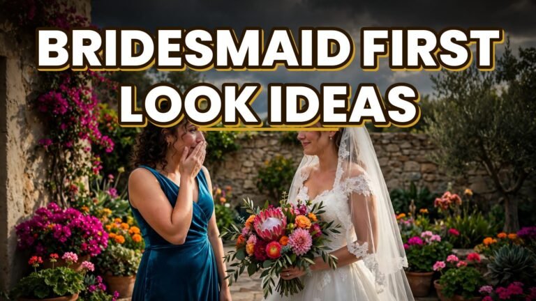Bridesmaid First Look Ideas (2027)