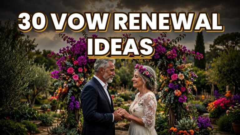 30 Vow Renewal Ideas (2027)