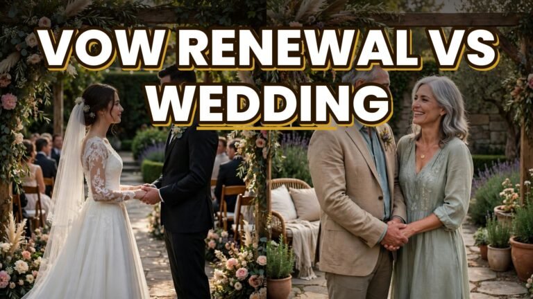 Vow Renewal vs Wedding: What Is the Difference? (2027)