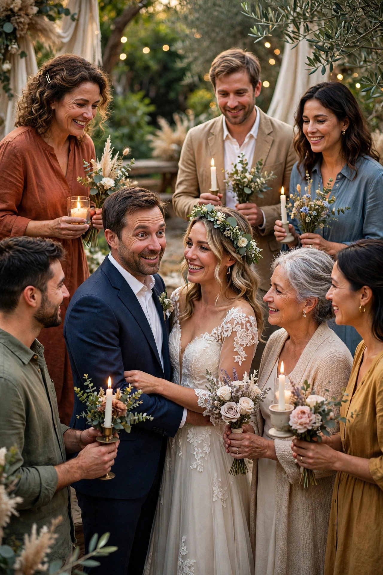 Planning a surprise vow renewal step: Give Guests a Role in the Surprise