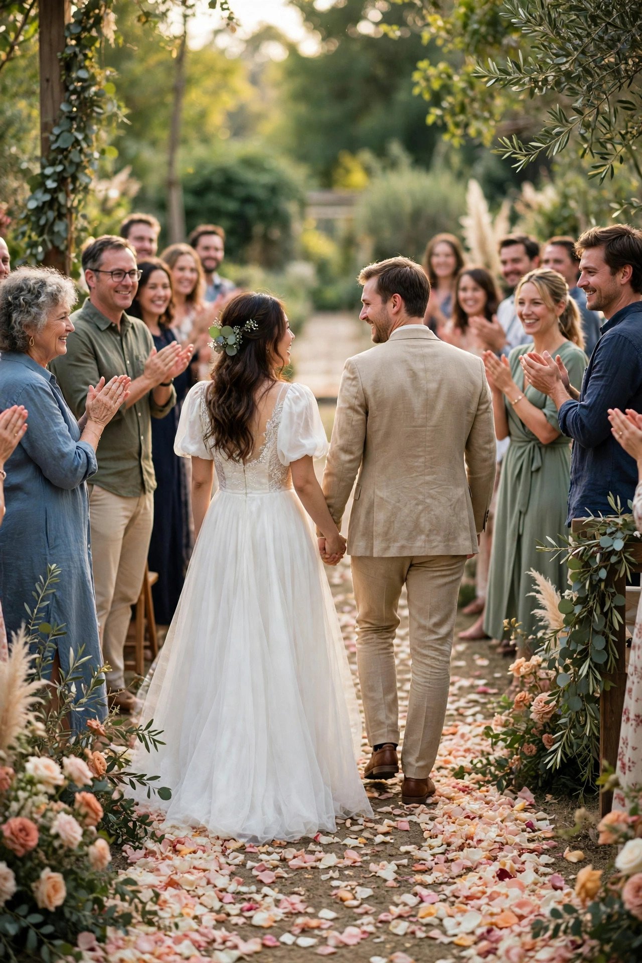 Planning a surprise vow renewal step: Plan the Exit as Carefully as the Entrance