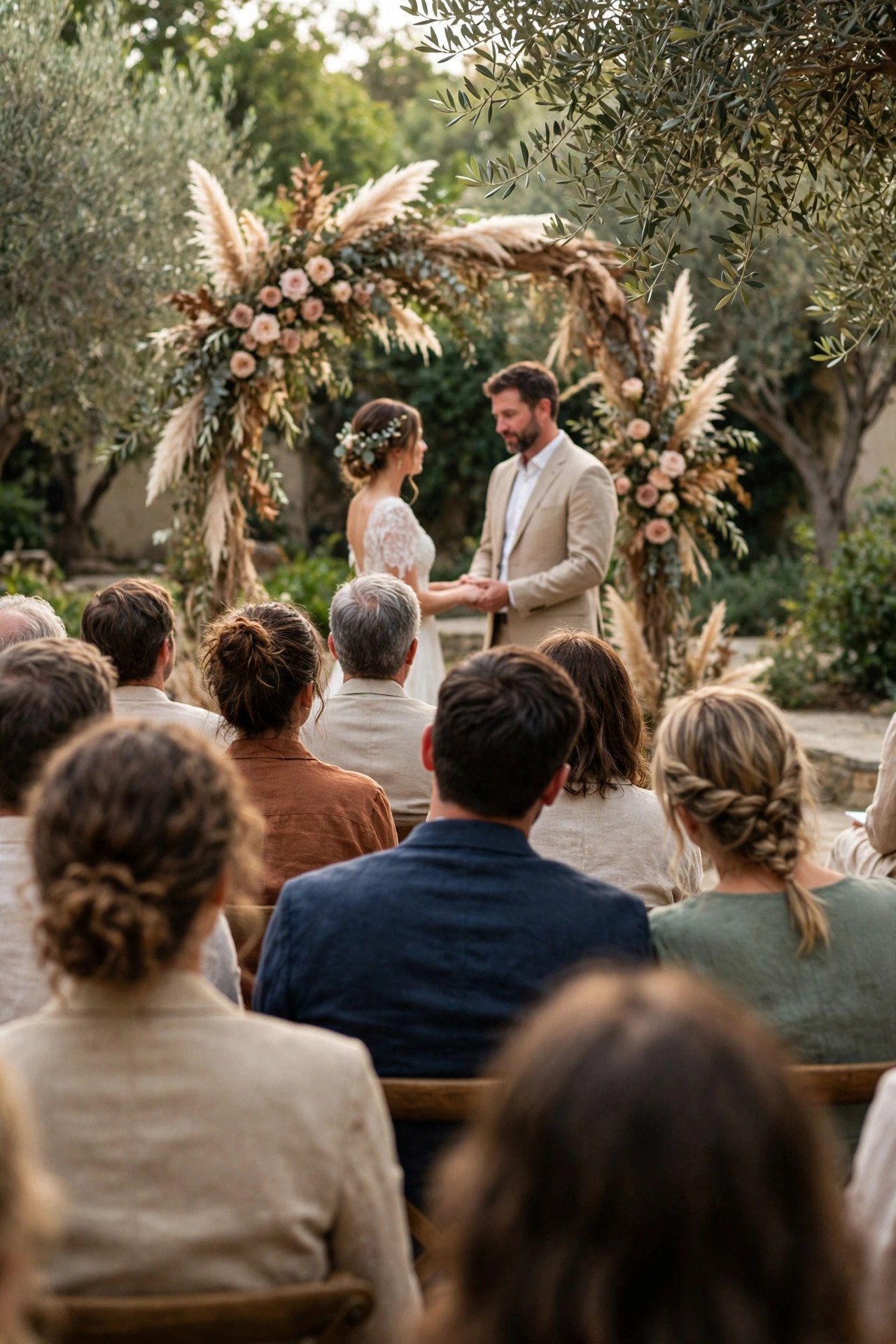 Vow renewal photography moment: Shoot the Ceremony From the Guests' Side