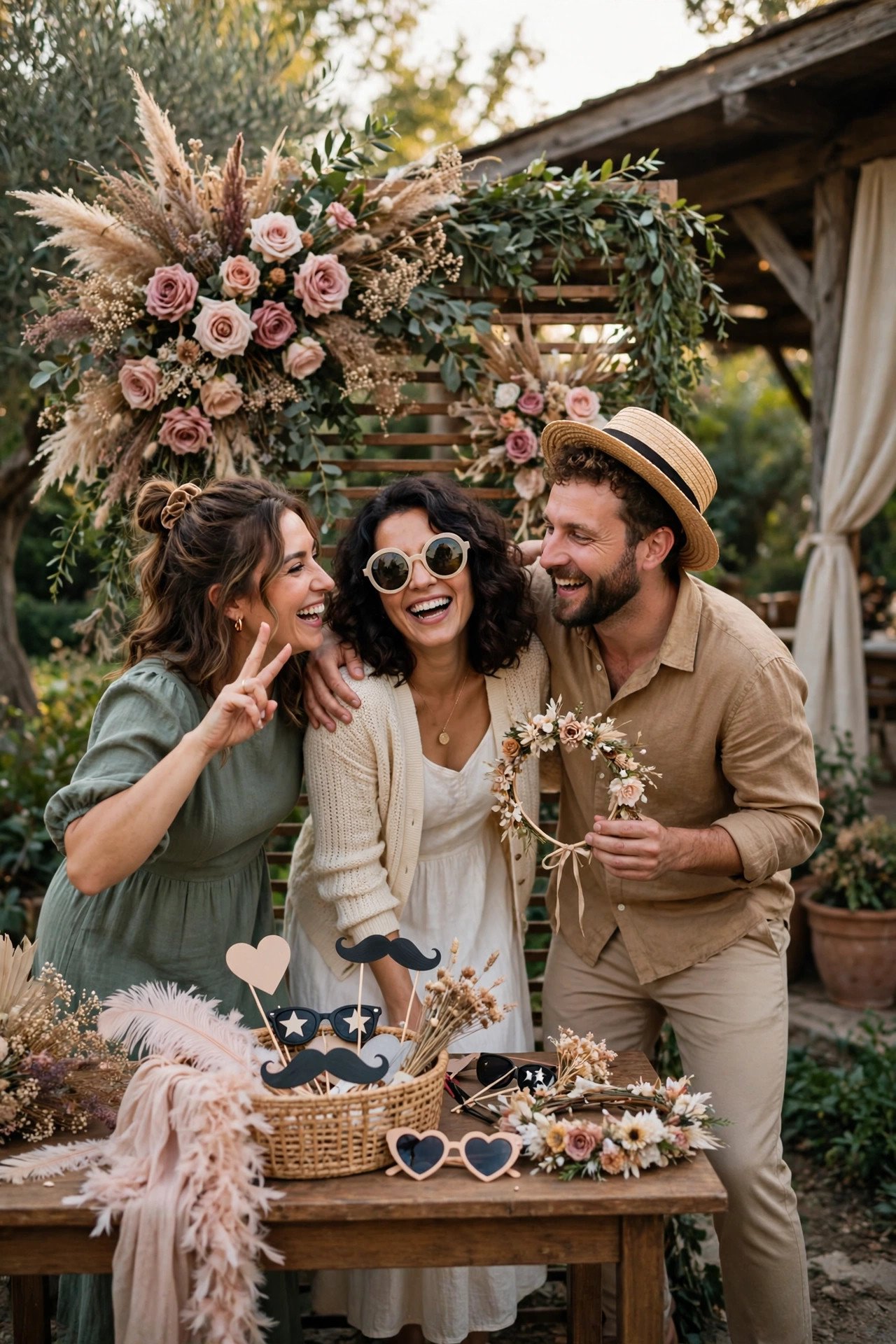 Vow renewal photography moment: Set Up a Guest Photo Station With Prompts