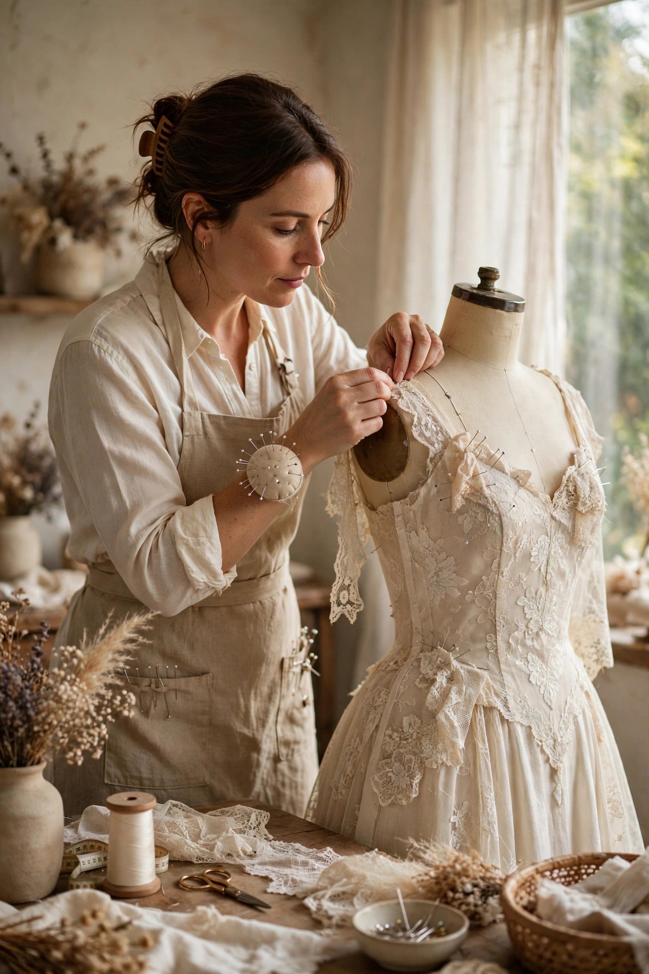 Vow renewal outfit idea: A Restyled Version of the Original Dress