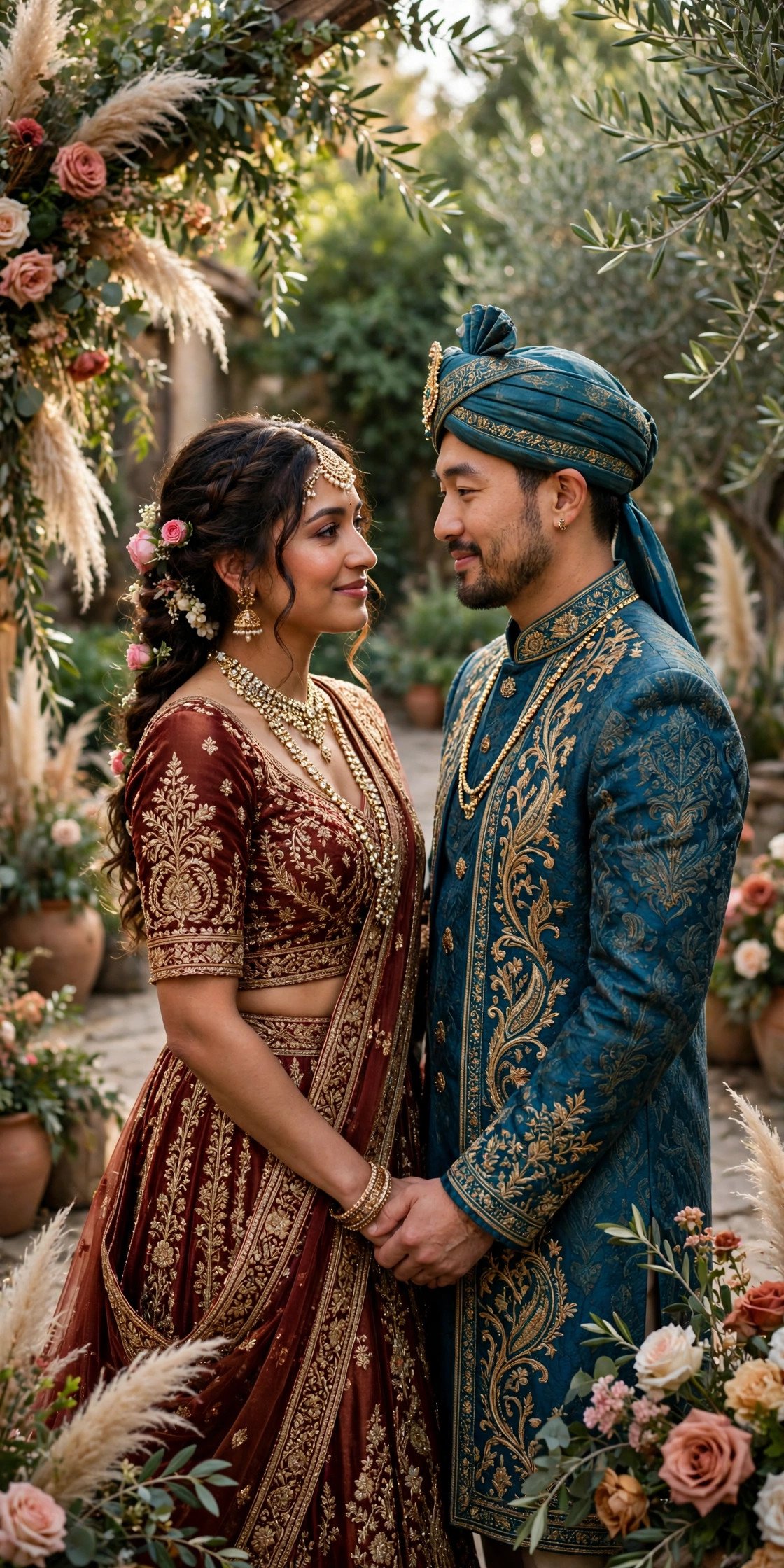 Vow renewal outfit idea: Cultural and Heritage Attire