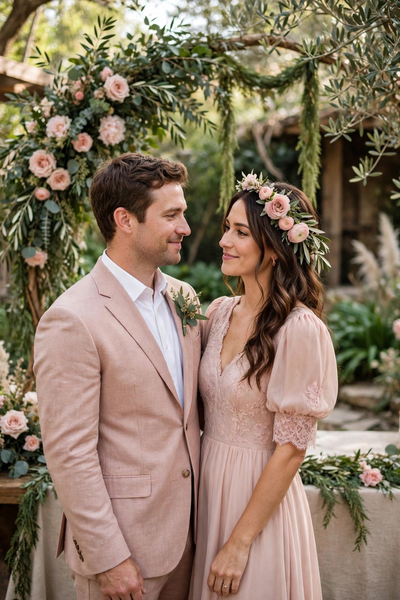 Vow renewal outfit idea: Coordinating With the Venue and Decor Palette