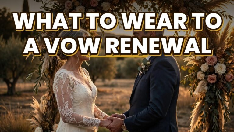 What to Wear to a Vow Renewal (2027)