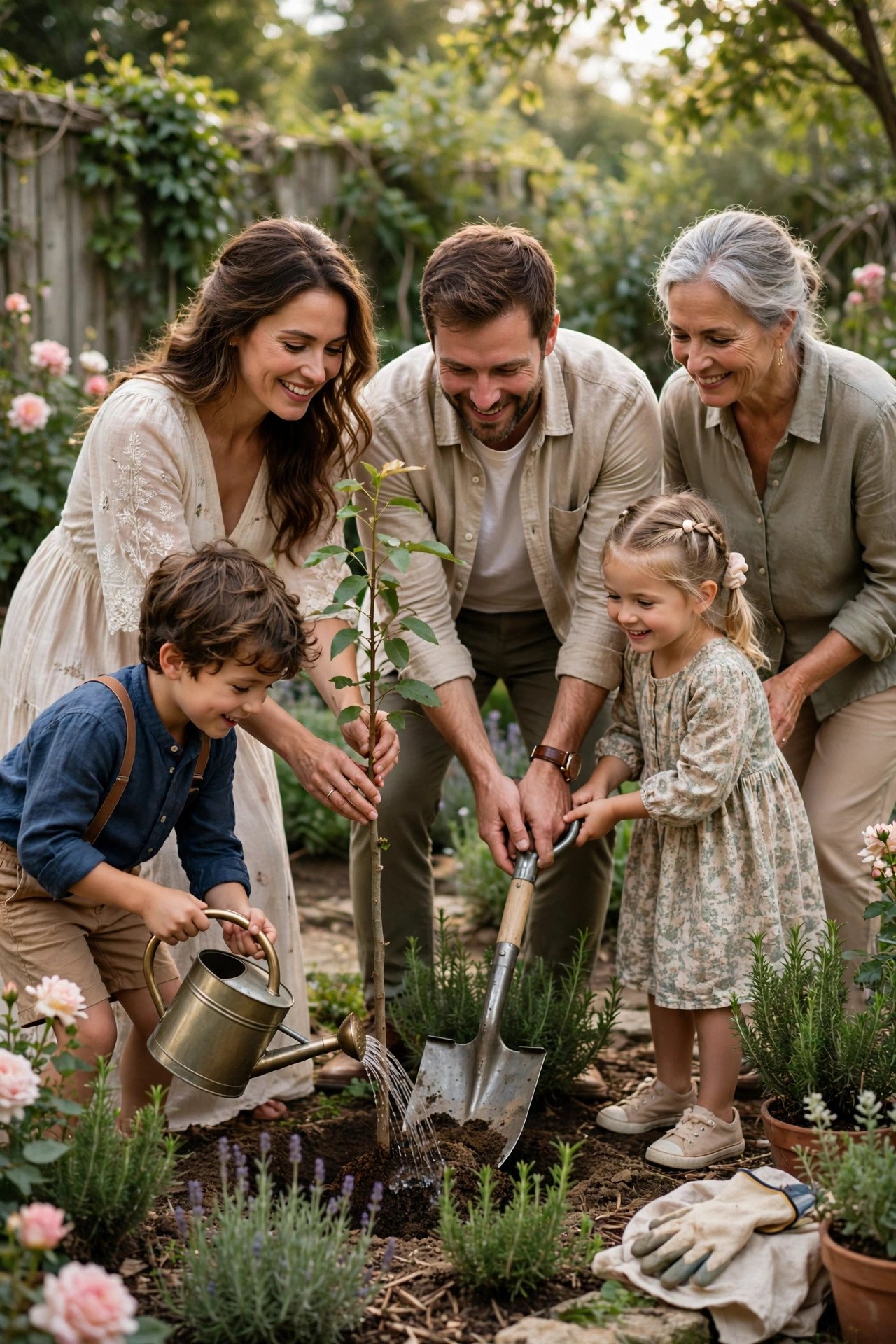 Vow renewal gift idea presented to a couple: A Tree or Garden Planting in Their Honor