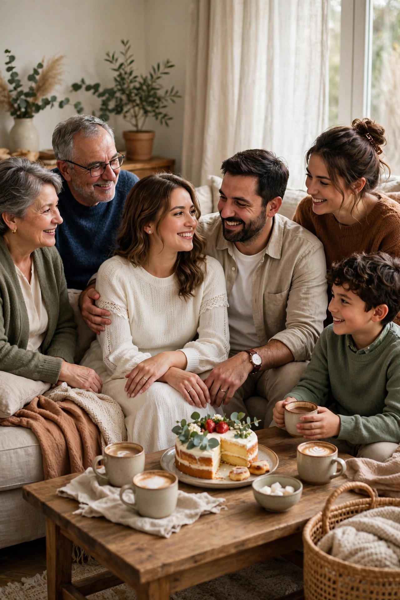 Anniversary party idea in action: A Simple Living-Room Anniversary Gathering