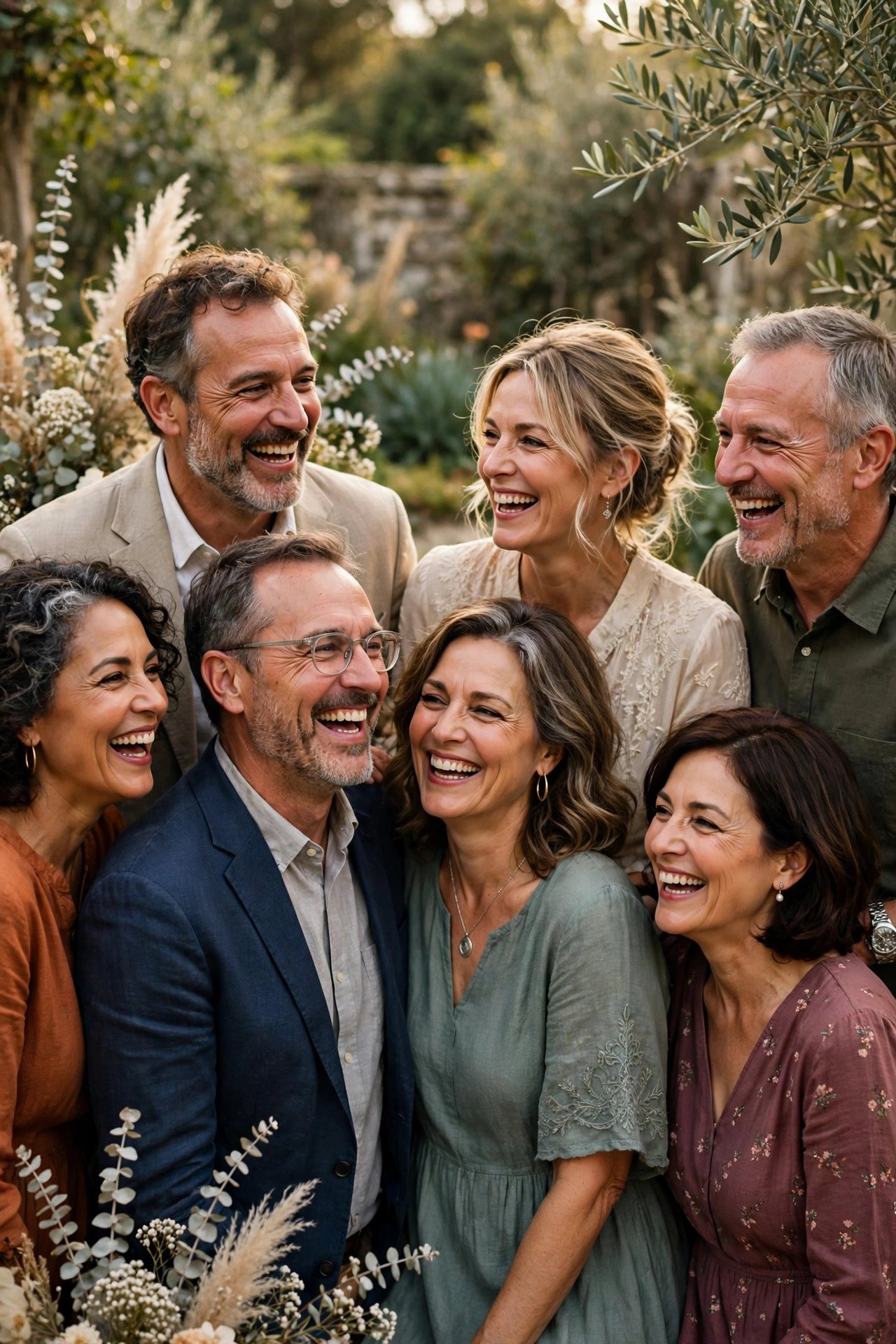 25th silver anniversary party idea: The Original Wedding Party, Reunited