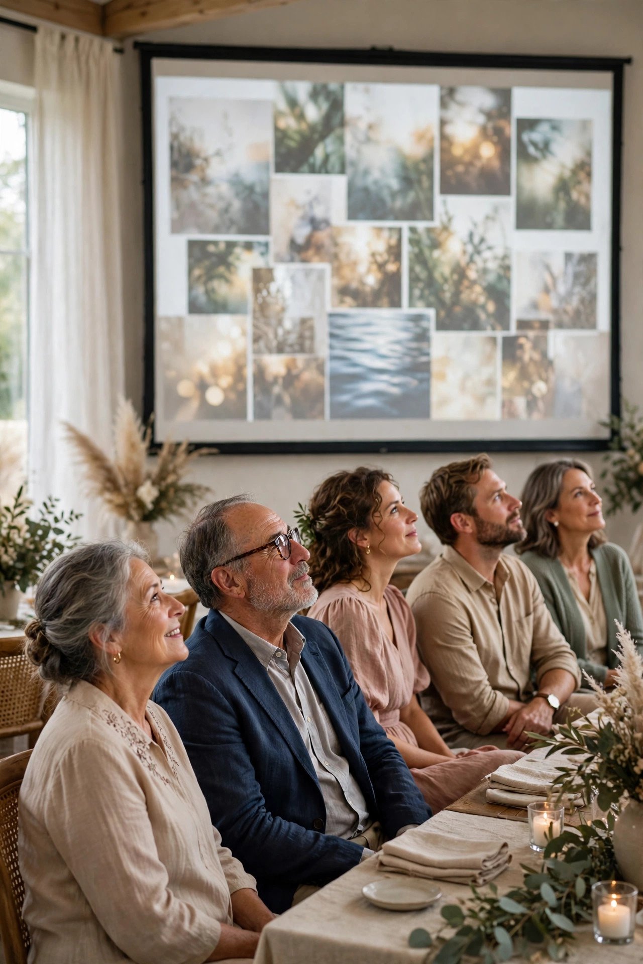 25th silver anniversary party idea: A Montage: 25 Years in Six Minutes