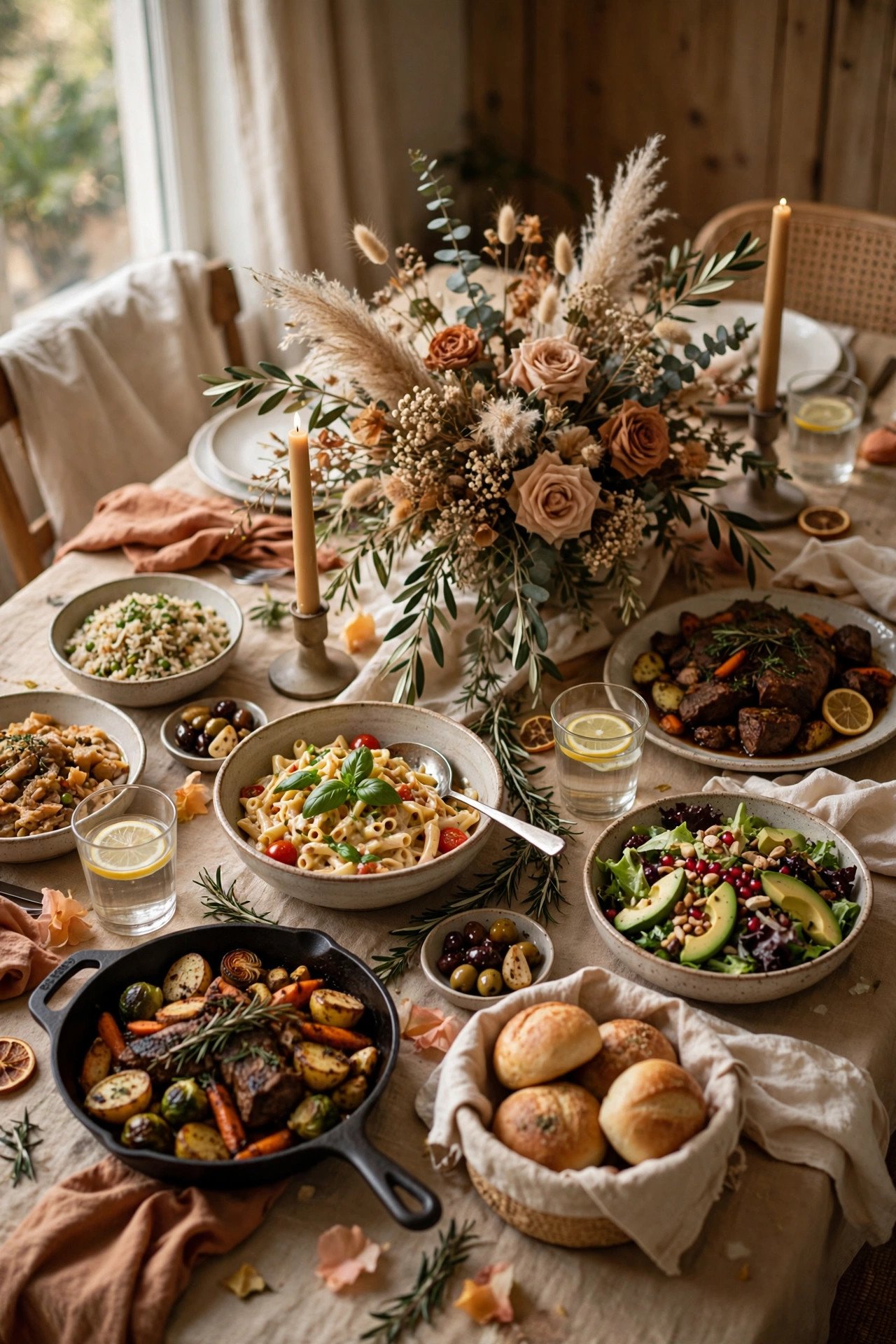 25th silver anniversary party idea: Era Menu: Dishes From Their Story