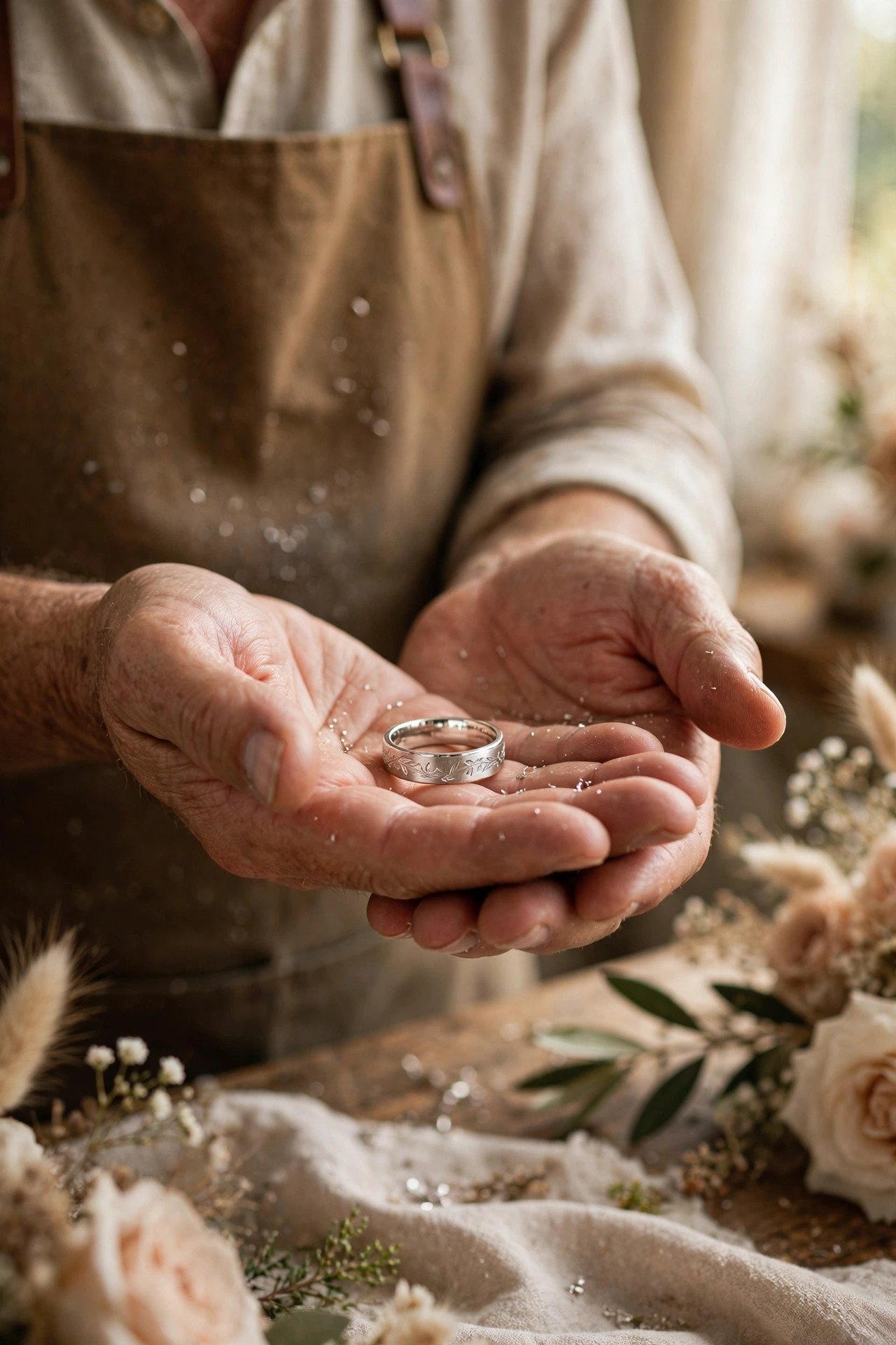 25th silver anniversary party idea: A Renewal Ring or Engraving Moment