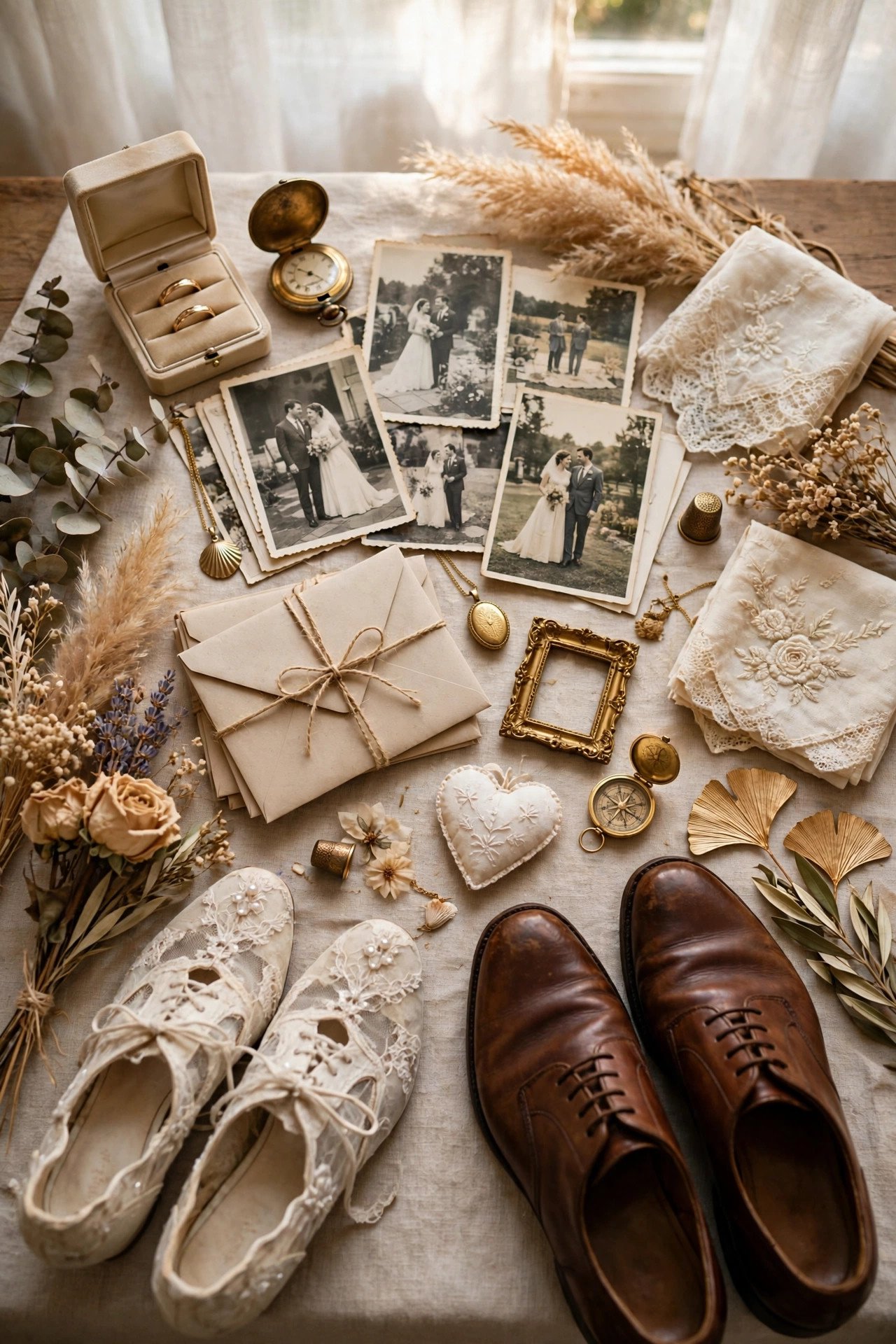 50th golden anniversary party idea: A Heritage Table: Objects From 50 Years