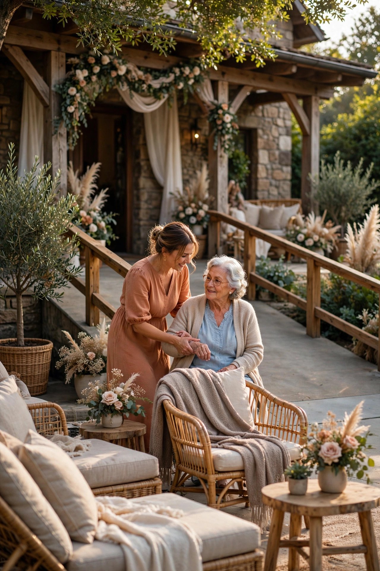 50th golden anniversary party idea: Accessibility Planned Like Hospitality