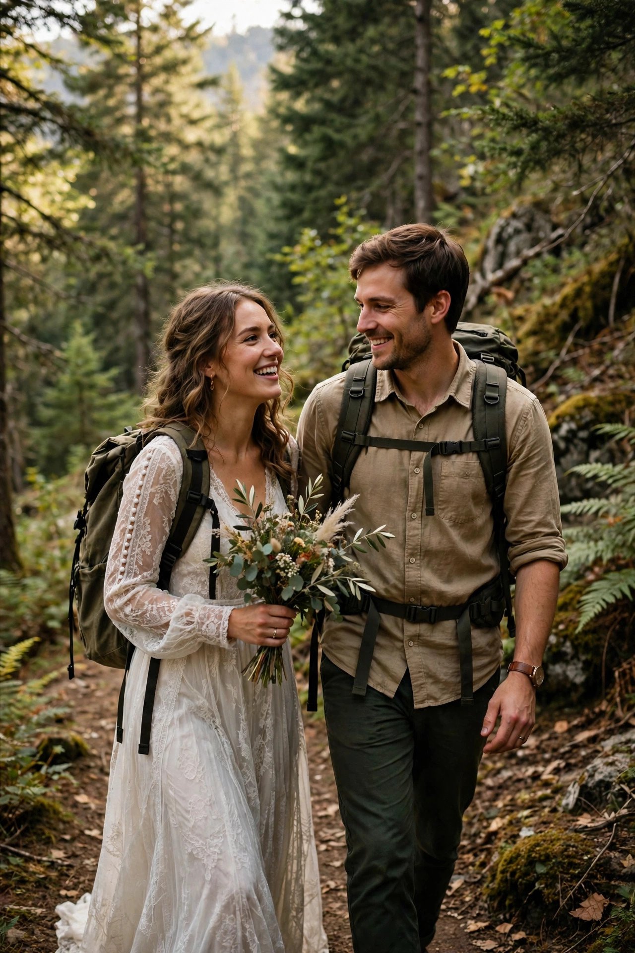 Anniversary photo idea for the caption: And so the adventure continues.