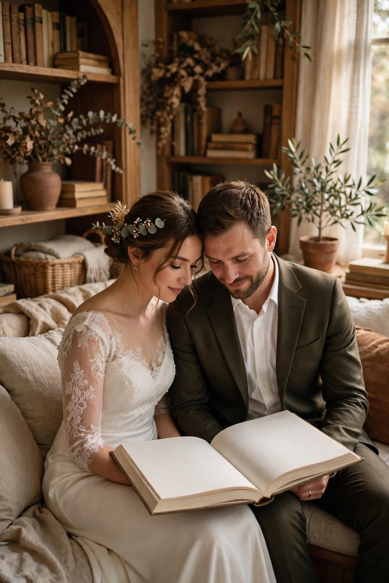 Anniversary photo idea for the caption: Every love story is beautiful, but ours is my favorite.