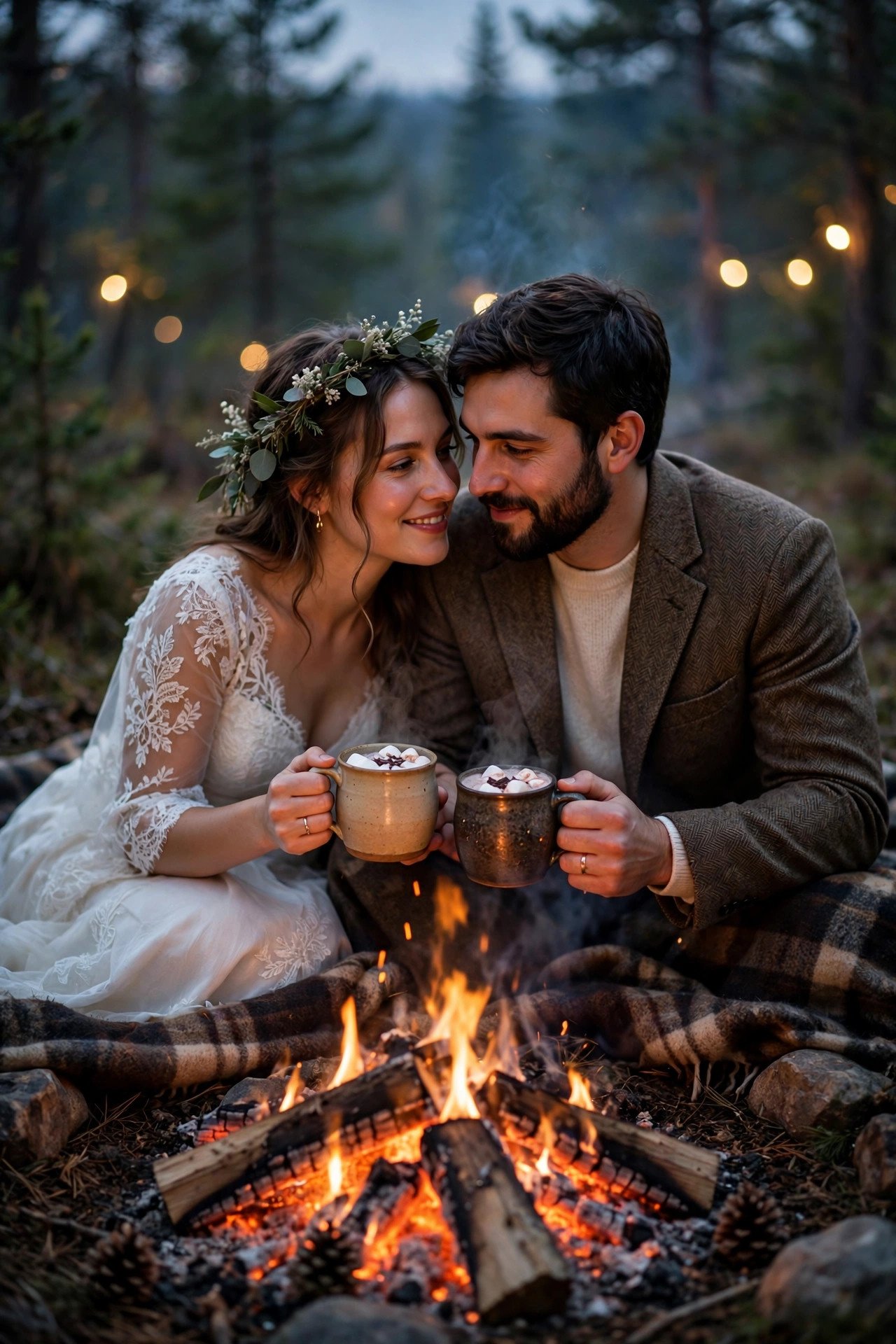 Anniversary photo idea for the caption: Life is better in your company.