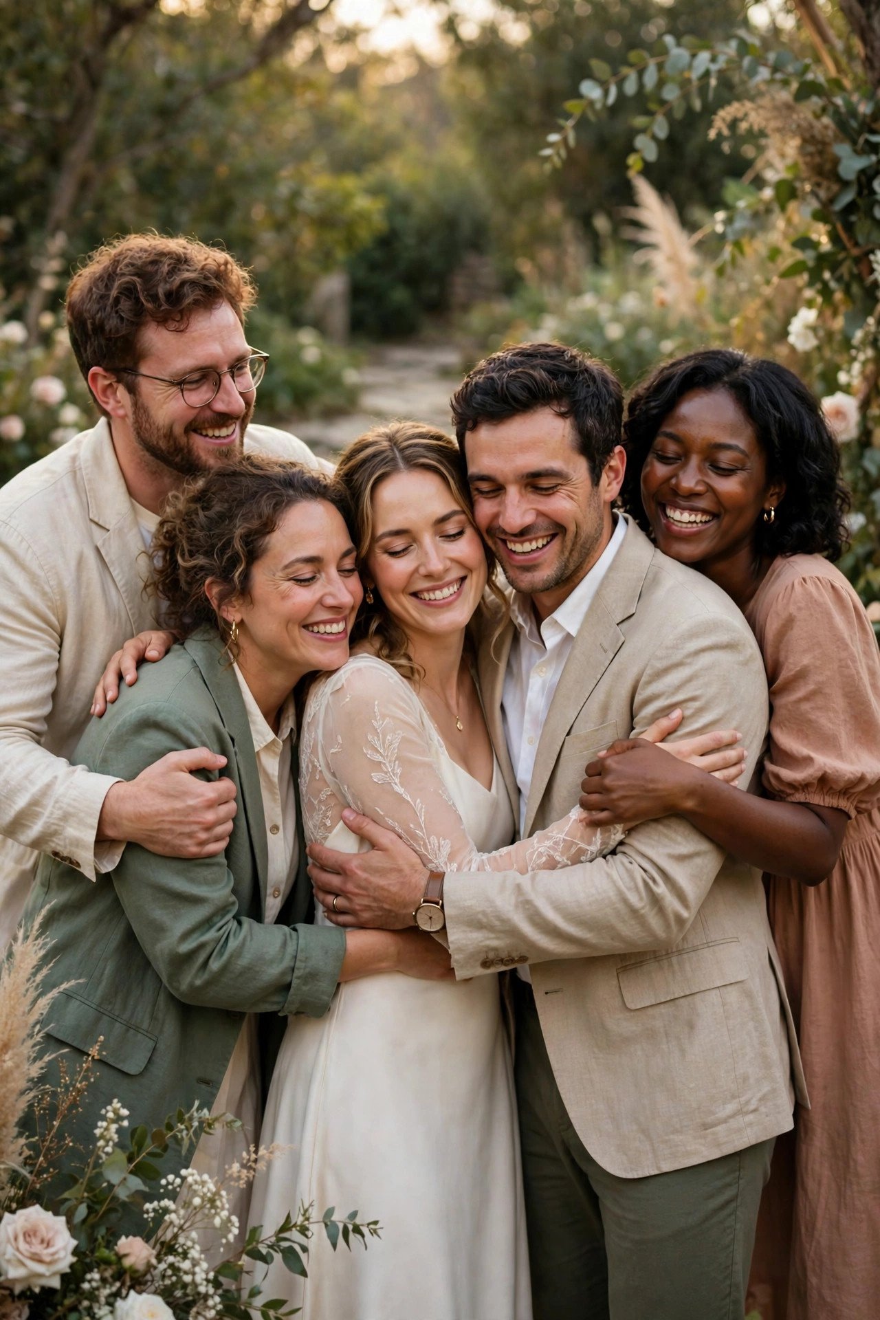 Guests celebrating at a vow renewal: Invite the Friends Who Carried Your Marriage