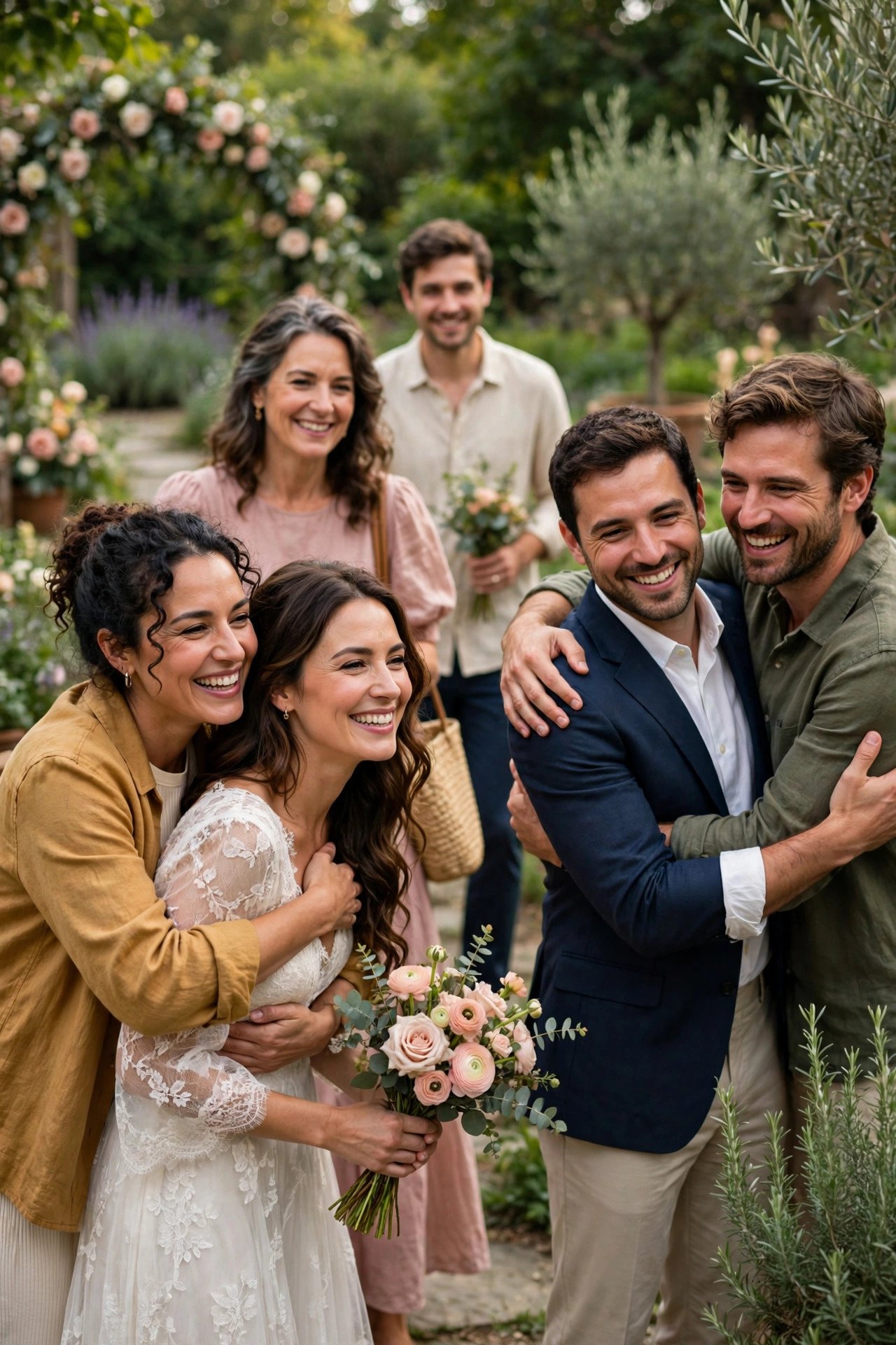 Guests celebrating at a vow renewal: Include Friends Who Missed the Original Wedding