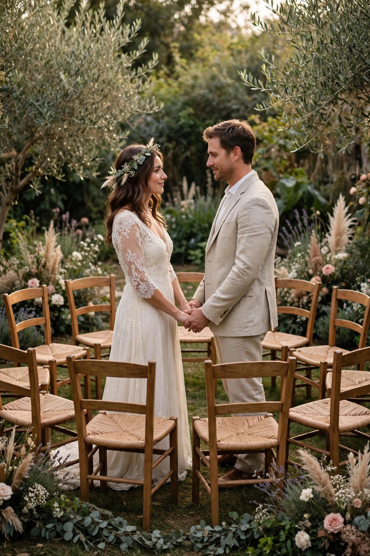 Guests celebrating at a vow renewal: Keep an Intimate Renewal Under 20 Guests