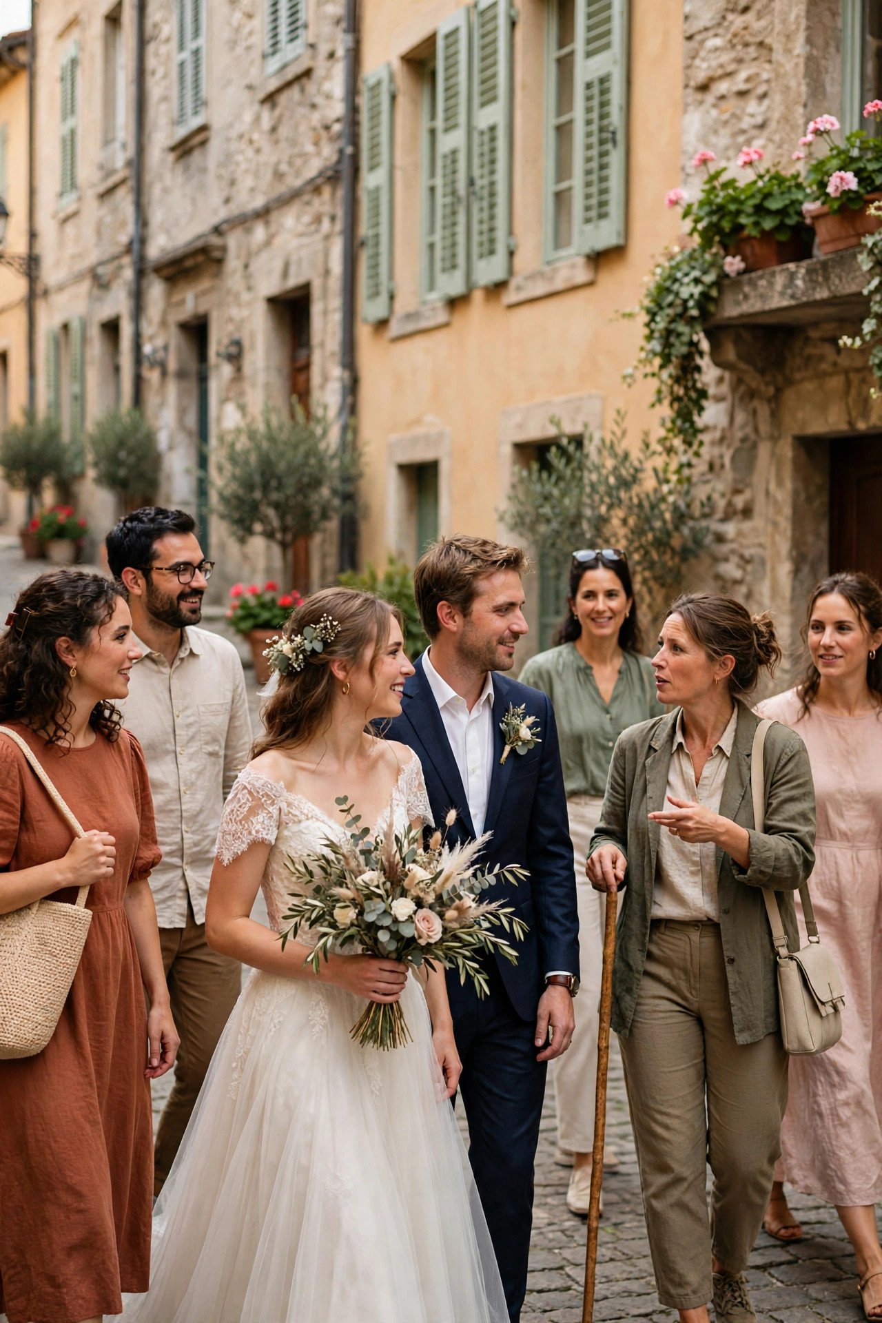 Guided old town walking tour for wedding weekend guests