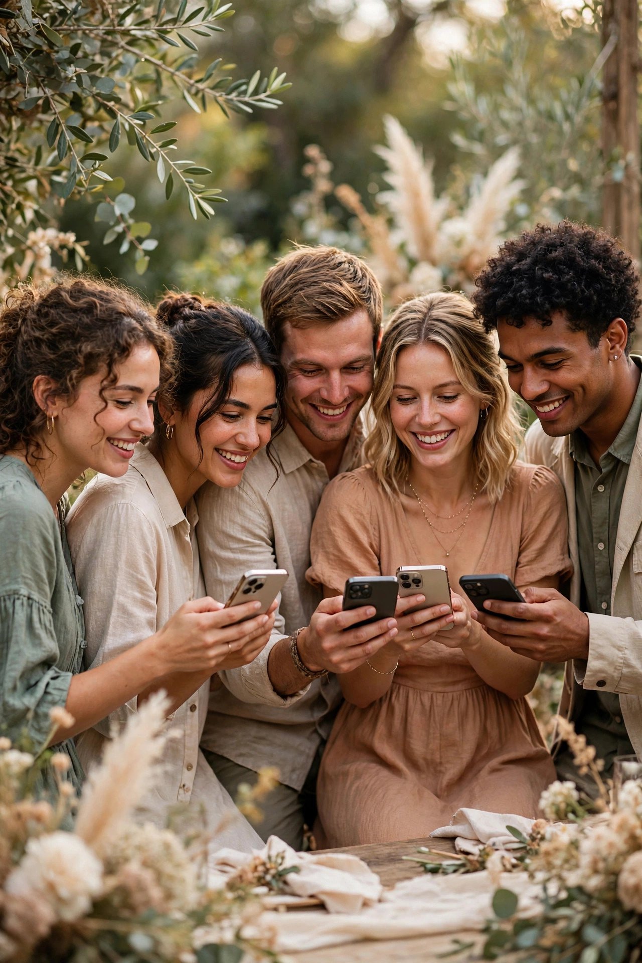 Group chat for wedding weekend updates