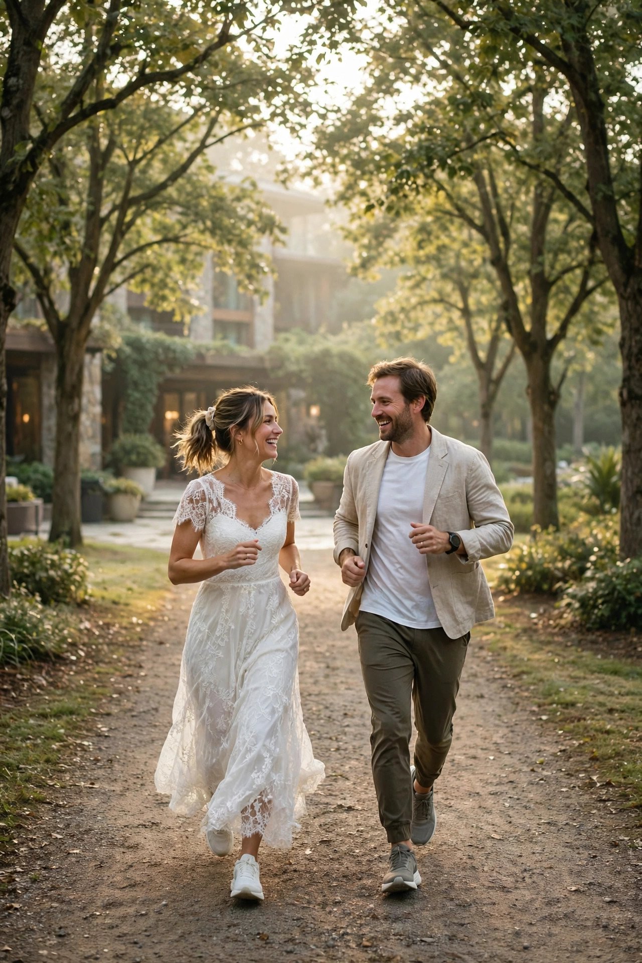 Gym and run routes near the hotel for wedding guests