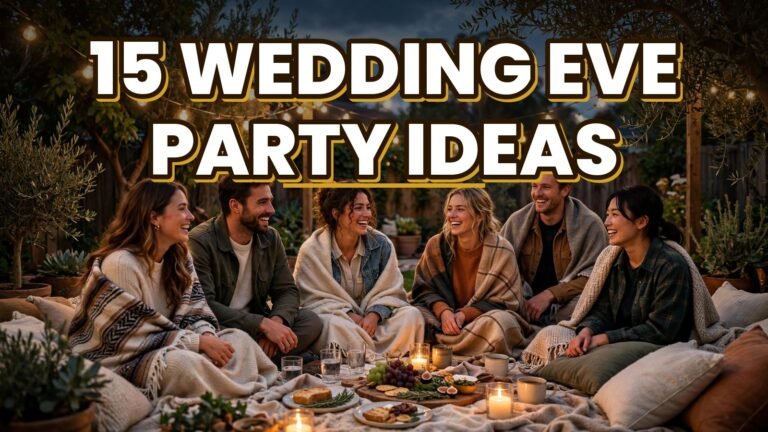 15 Wedding Eve Party Ideas (2027)