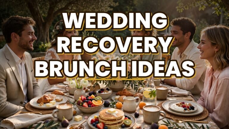 Wedding Recovery Brunch Ideas (2027)