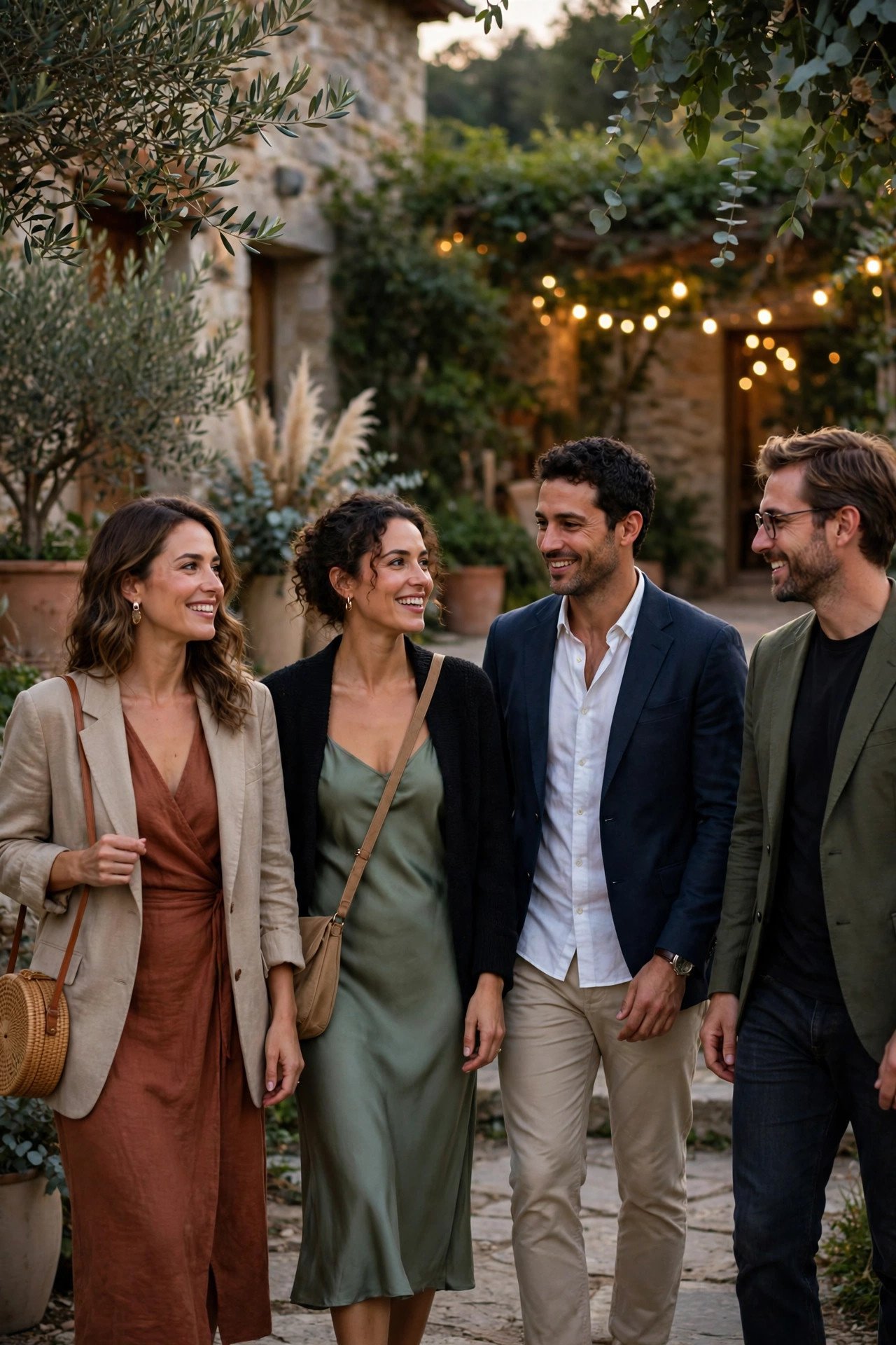 Welcome Party: Smart-Casual Defined — the weekend's first impression at a wedding weekend celebration